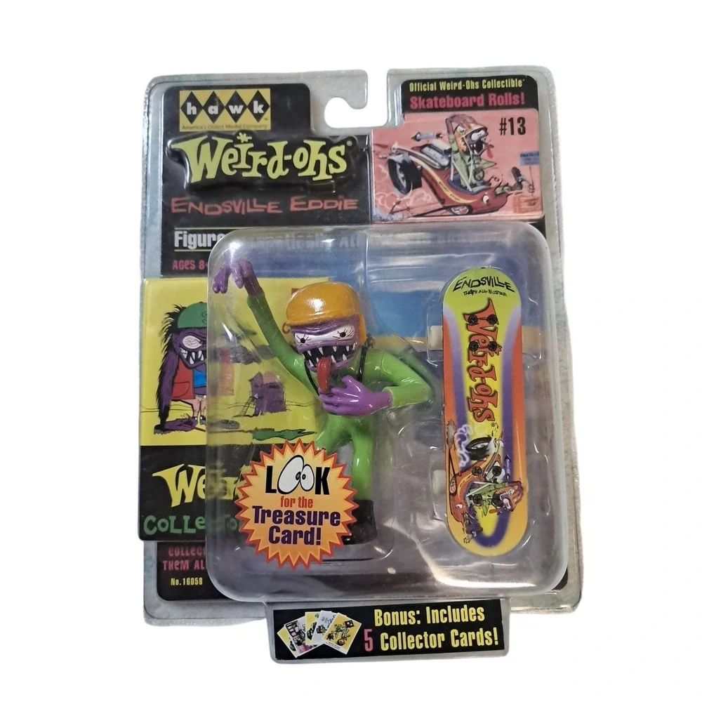 Hawk Weird Ohs Retro Mini Collector Figure Leaky Boat Louie and Ends ville Eddie